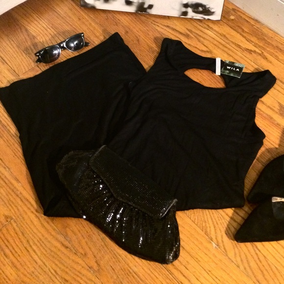 🔥 Strap Back BodyCon Dress in Black - Picture 8 of 8